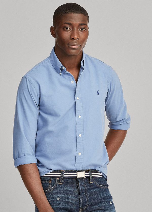 Camisa Polo Ralph Lauren Garment-Dyed Homem 51726-MDCI